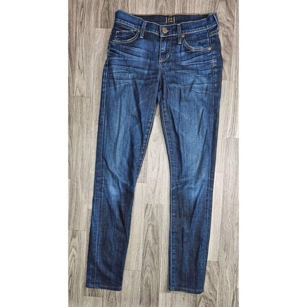 Citizens Of Humanity Womens Size‎ 25 Avedon Low Rise Skinny Leg Denim Blue Jeans